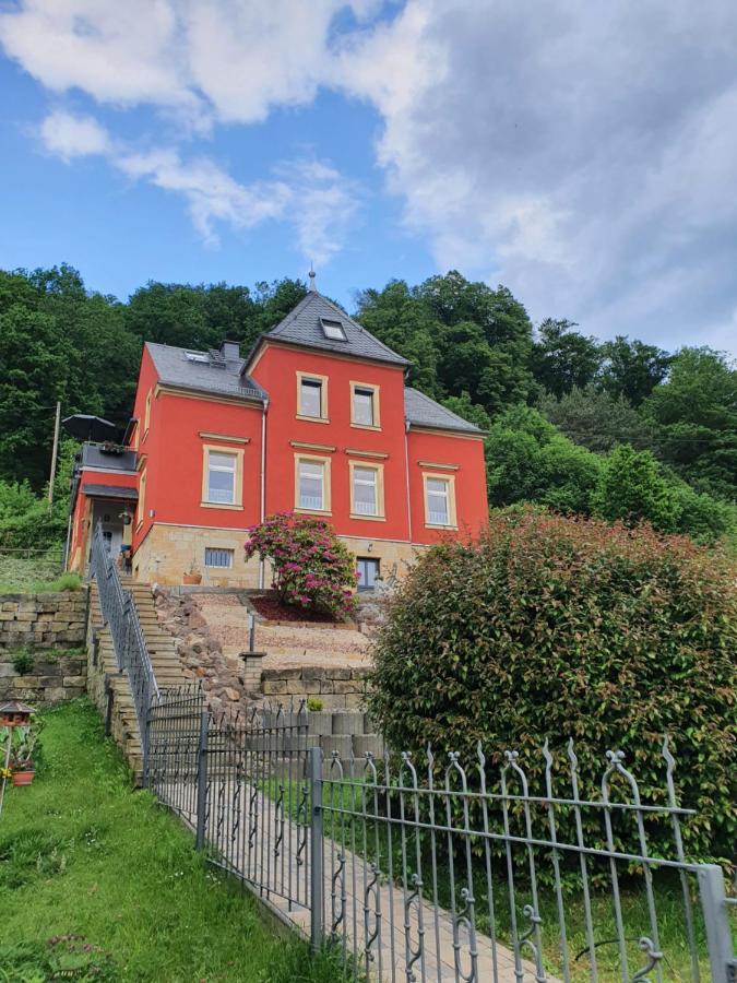 Ferienwohnung "Moeller" Rathmannsdorf Eksteriør billede