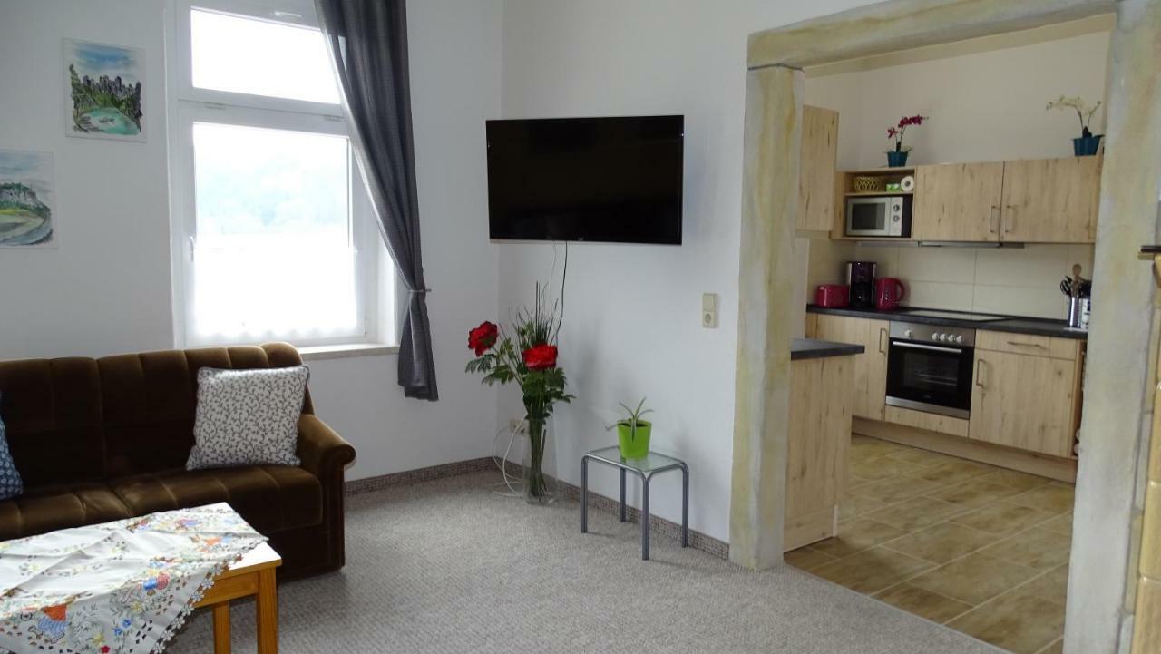 Ferienwohnung "Moeller" Rathmannsdorf Eksteriør billede